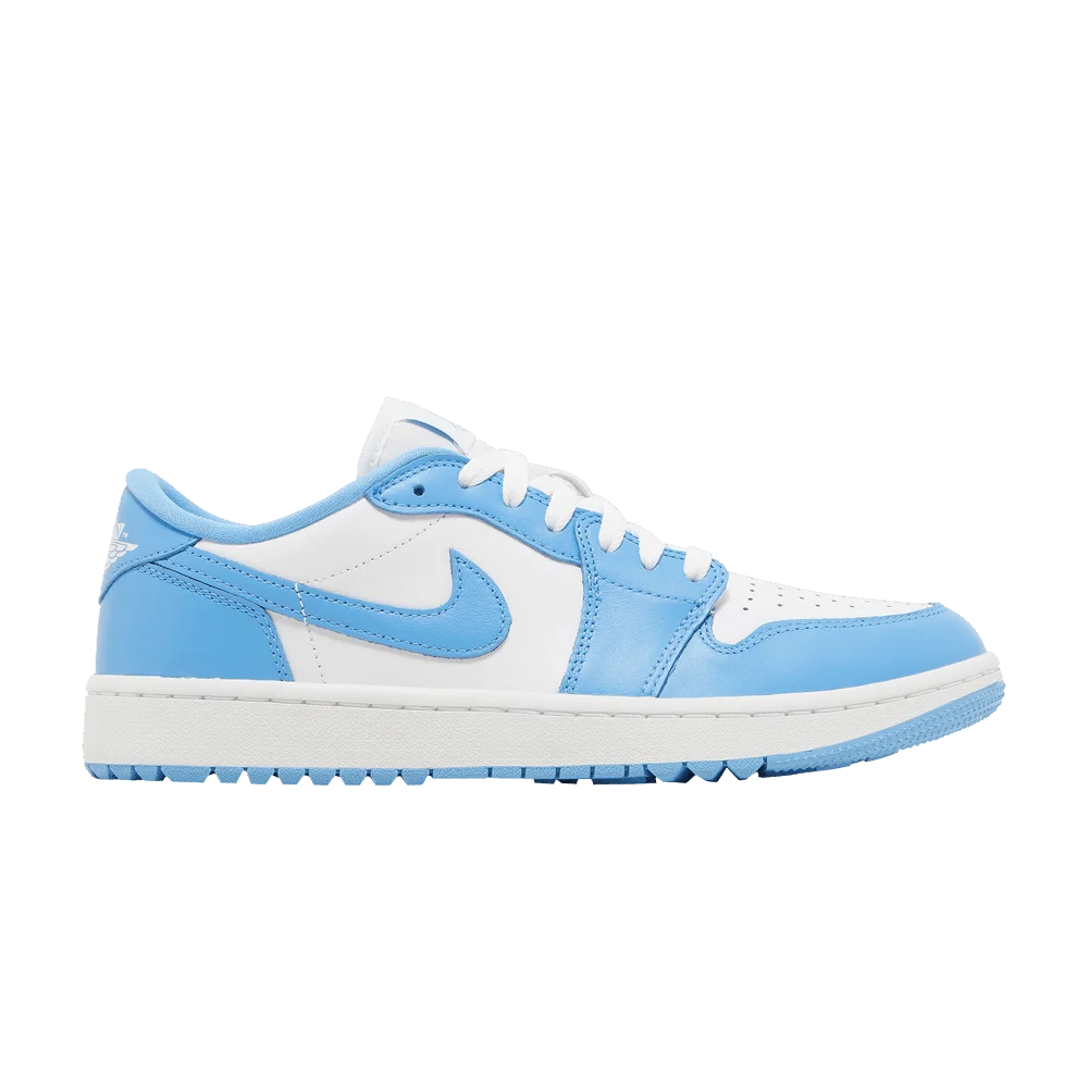 Krossovki-Air-Jordan-1-Low-Golf-UNC