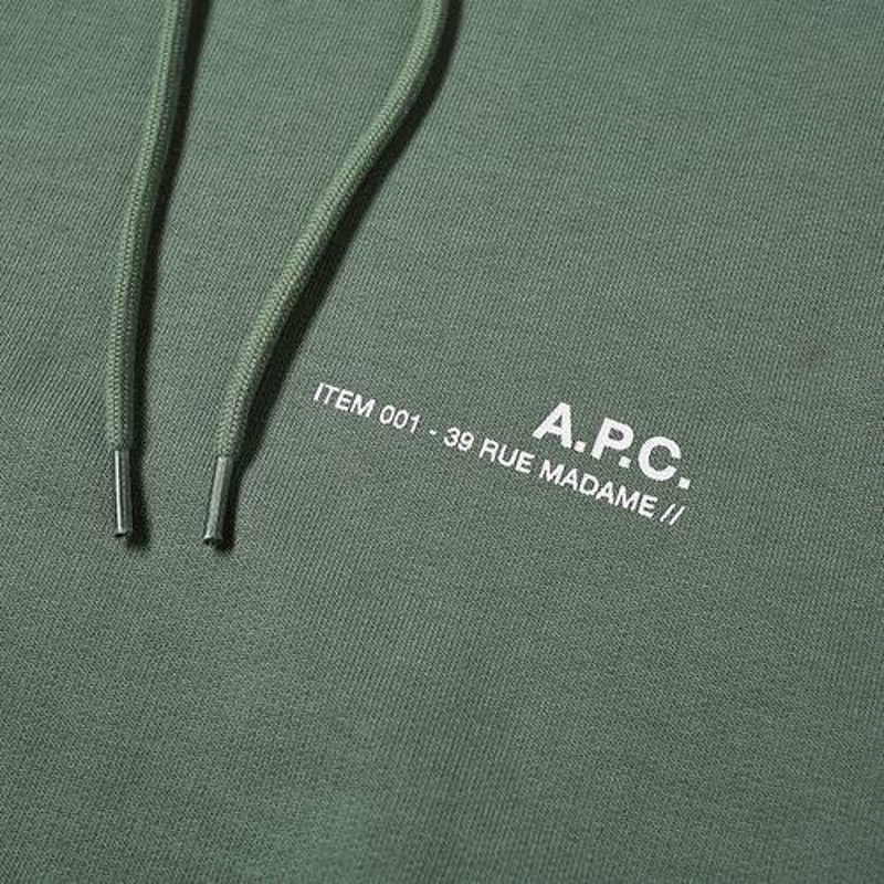 Худи A.P.C. Item Hoodie Green
