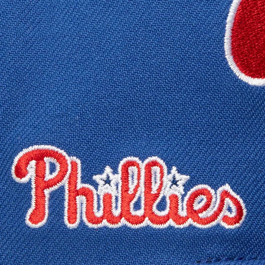 Бейсболка Mitchell & Ness Royal Philadelphia Phillies Day 4 Snapback Hat