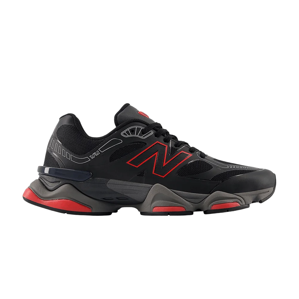 Кроссовки New Balance 9060 'Black Red'