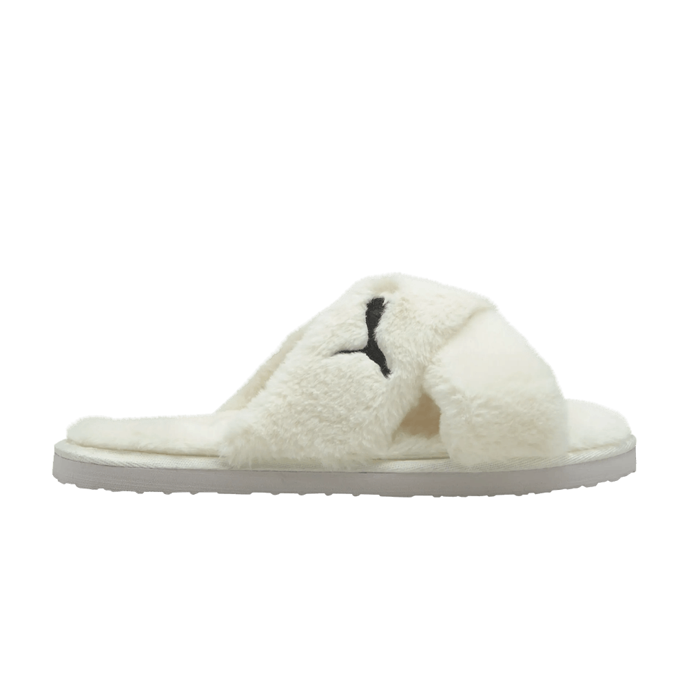Puma Wmns Fluff X Strap Slide 'Whisper White'