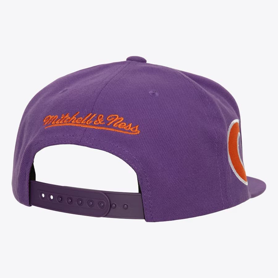 Бейсболка Mitchell & Ness Purple Clemson Tigers Retro Sport Vintage Snapback Hat
