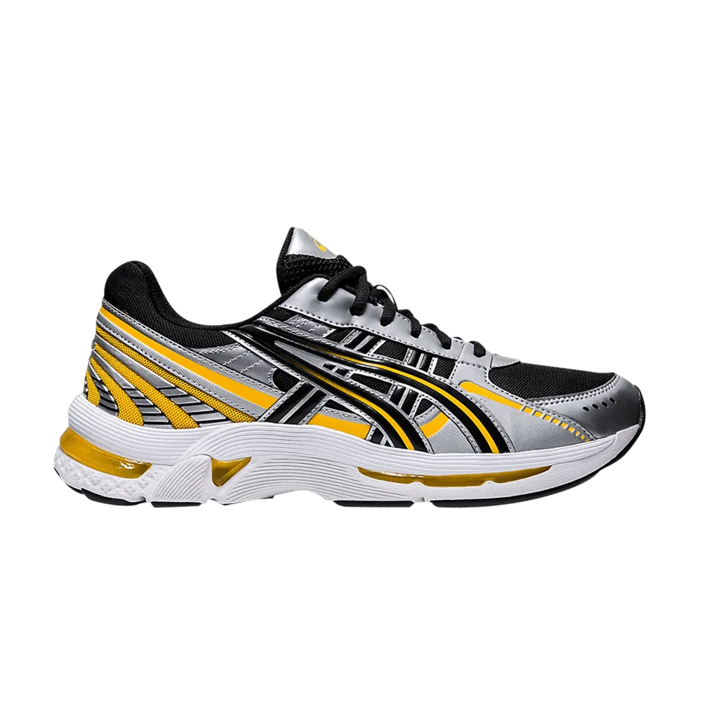 Кроссовки ASICS Gel Kyrios 'Black Yellow'