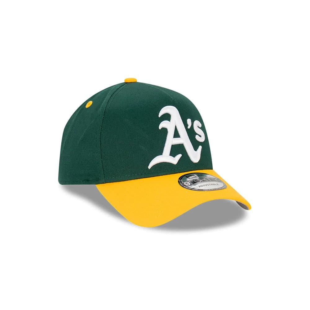 Бейсболка New Era Oakland A's 9FORTY A-Frame Oversize XL Logo MLB Snapback Hat