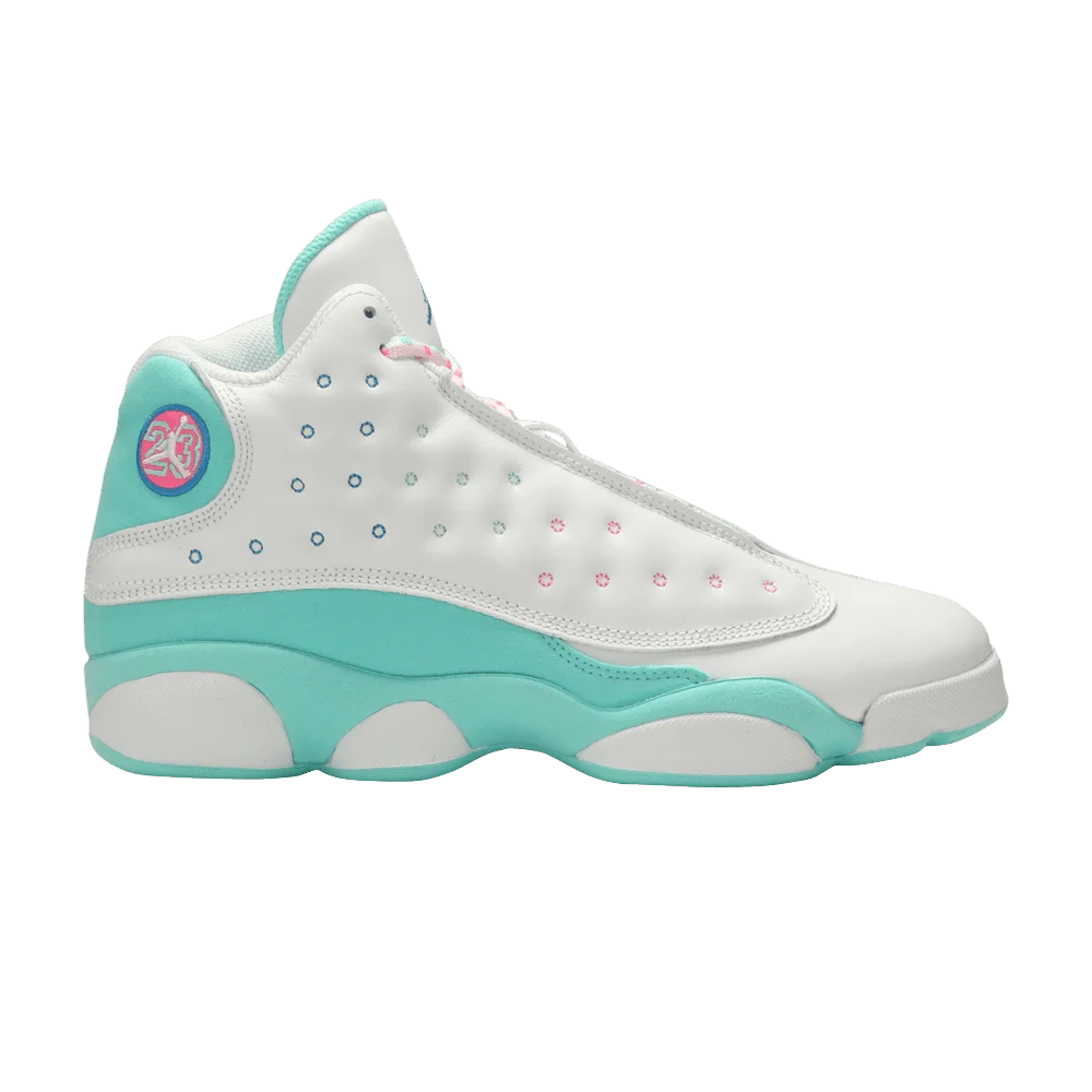 Krossovki-Air-Jordan-13-Retro-GS-Aurora-Green
