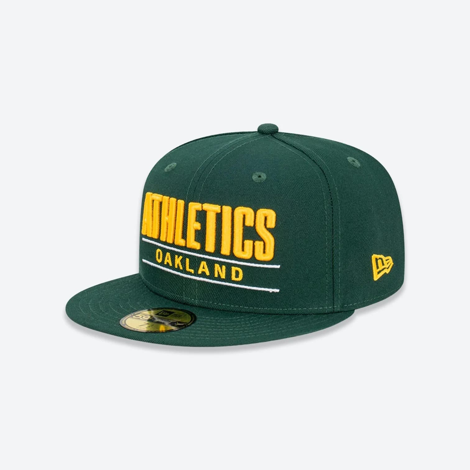 Бейсболка New Era Oakland Athletics Stacked 59FIFTY MLB Fitted Hat