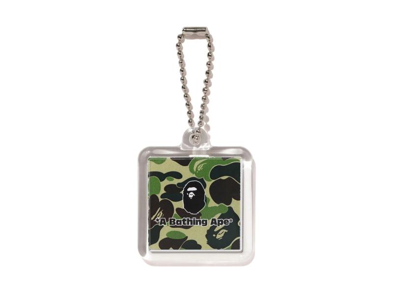 BAPE-ABC-Keychain-Green