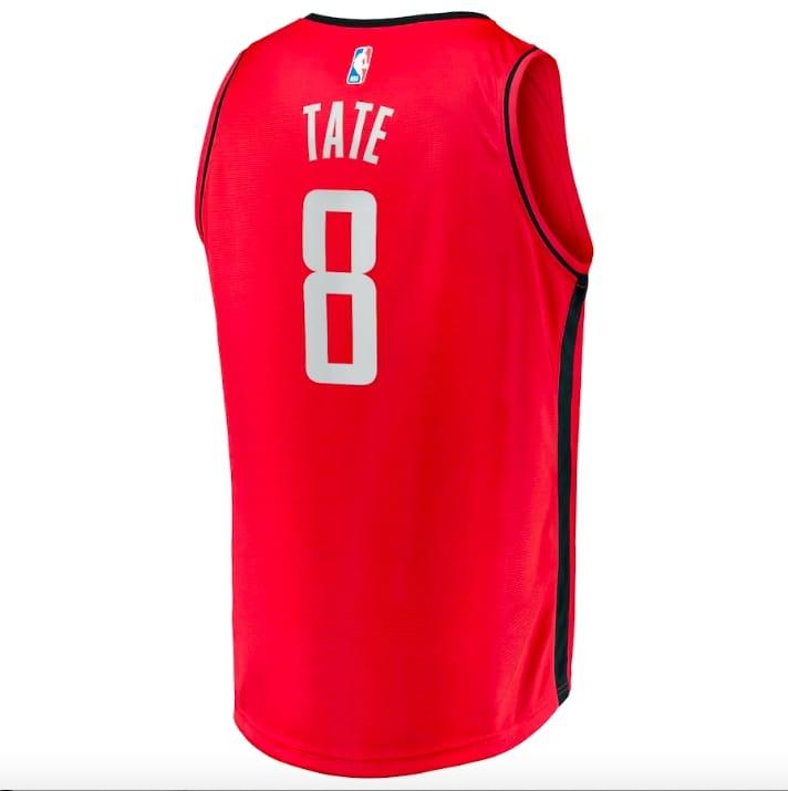 2021-22-Houston-Rockets-8-JaeSean-Tate-Fast-Break-Icon-Red-Jersey-3