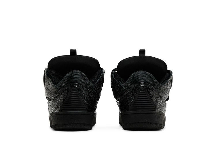 Кроссовки Lanvin Curb Sneakers 'Black Crinkled'