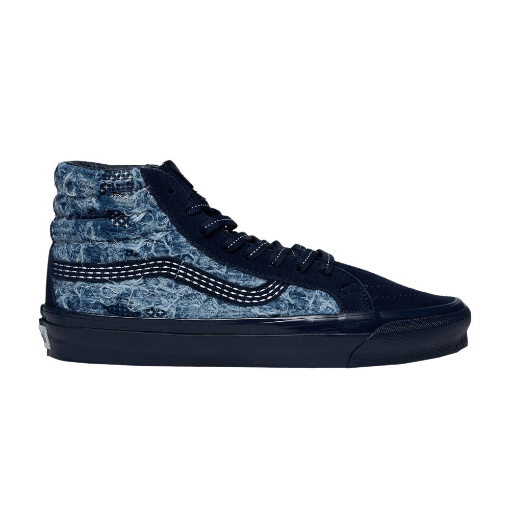 Кроссовки Vans FDMTL x OG Sk8-Hi LX 'Distressed Indigo'