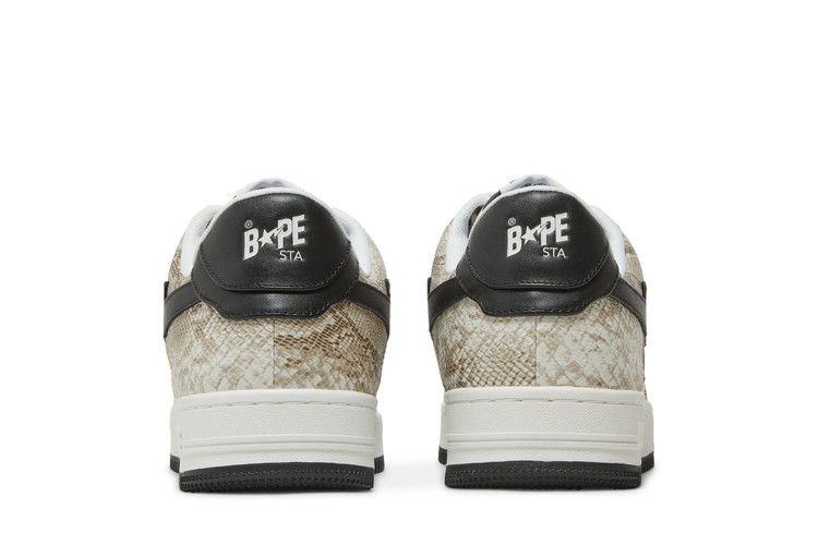 Кроссовки Bapesta 'Beige Snakeskin'