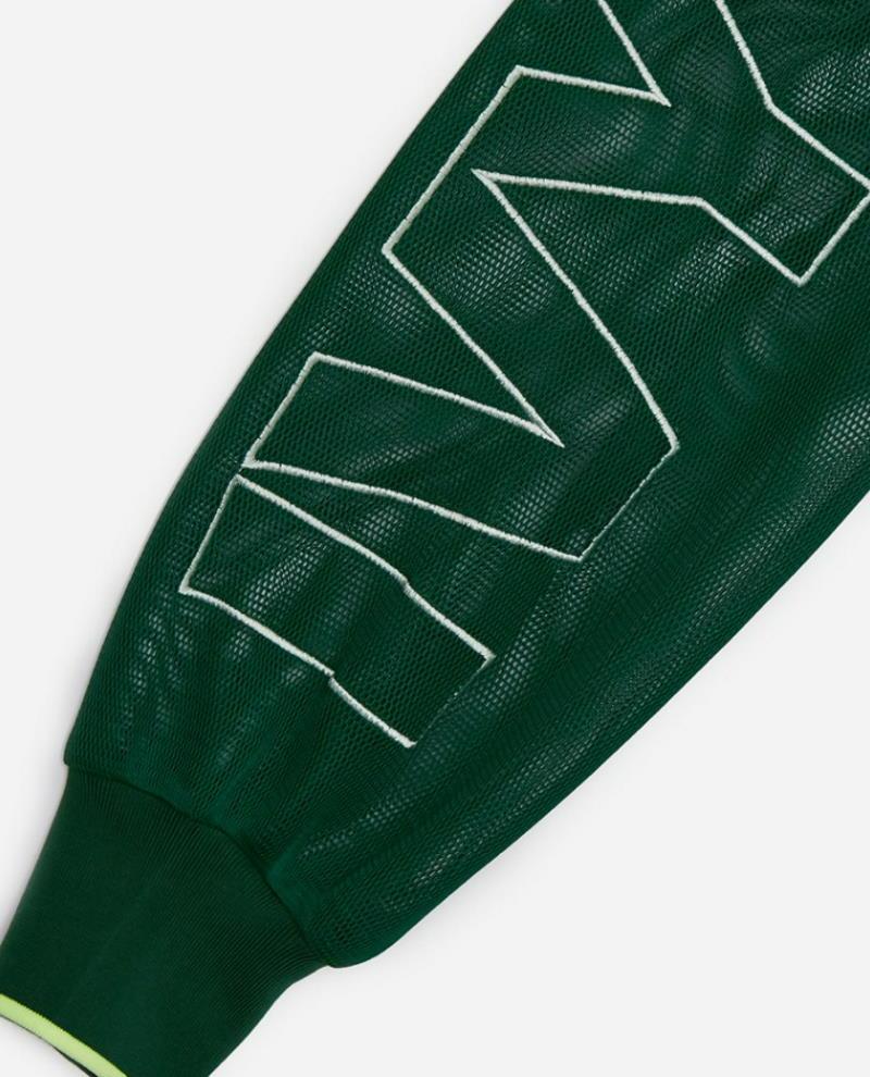 Боди adidas Ivy Park Mesh Sleeve Bodysuit (Plus Size) Dark Green