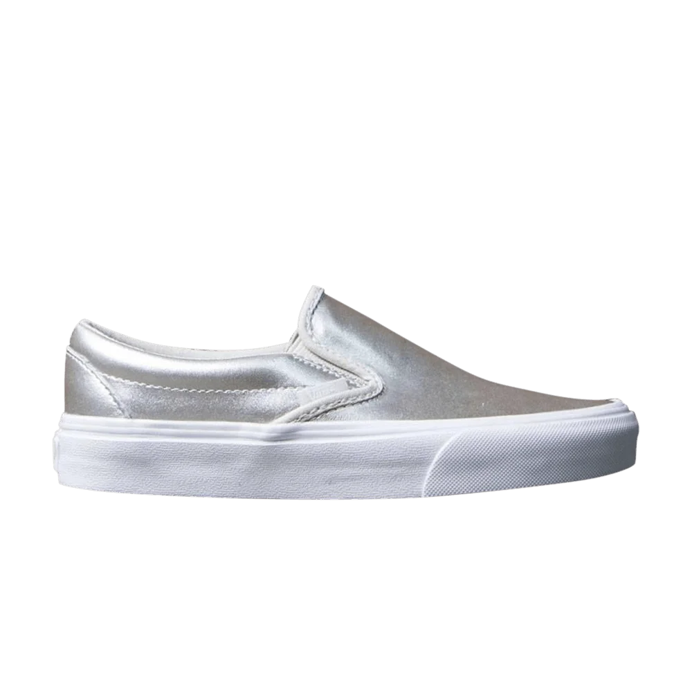 Vans Classic Slip-On 'Metallic Silver'