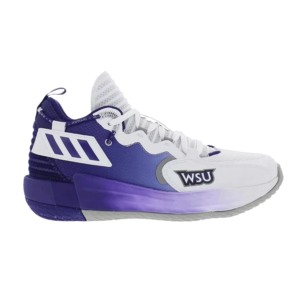 Кроссовки Adidas Dame 7 EXTPLY 'Weber State' PE