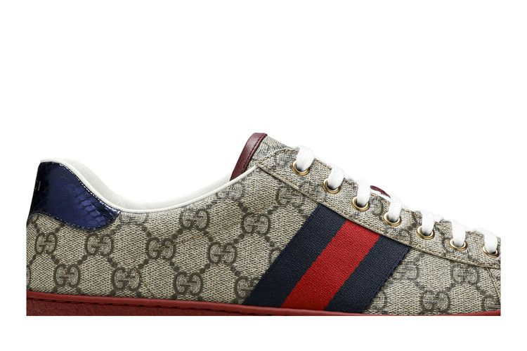 Кроссовки Gucci Ace GG Supreme 'Beige'