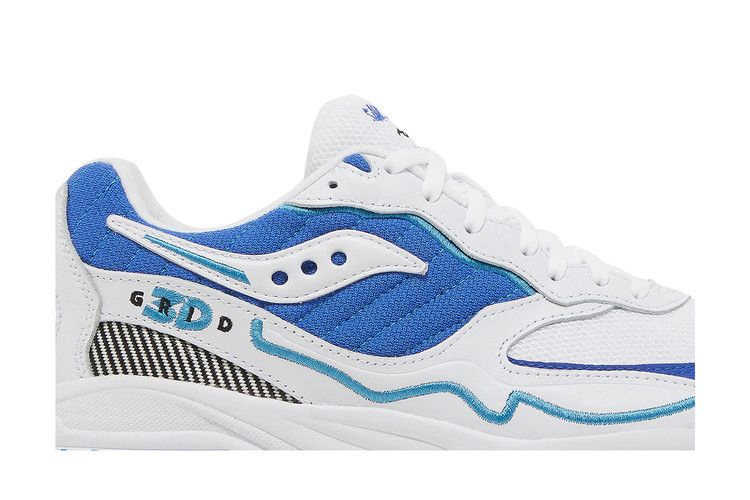 Кроссовки Saucony 3D Grid Hurricane 'White Royal'
