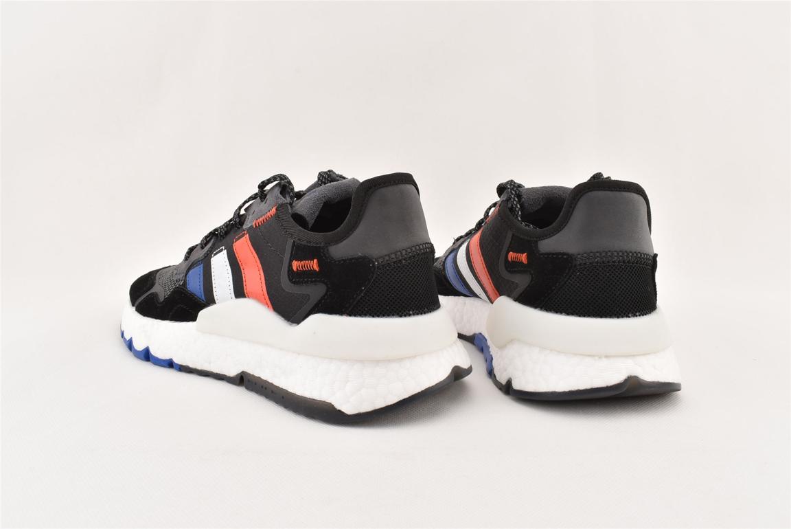 Кроссовки Adidas Nite Jogger 'Black Power Blue'