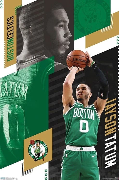 Настенный постер Jayson Tatum Boston Celtics NBA Wall Poster