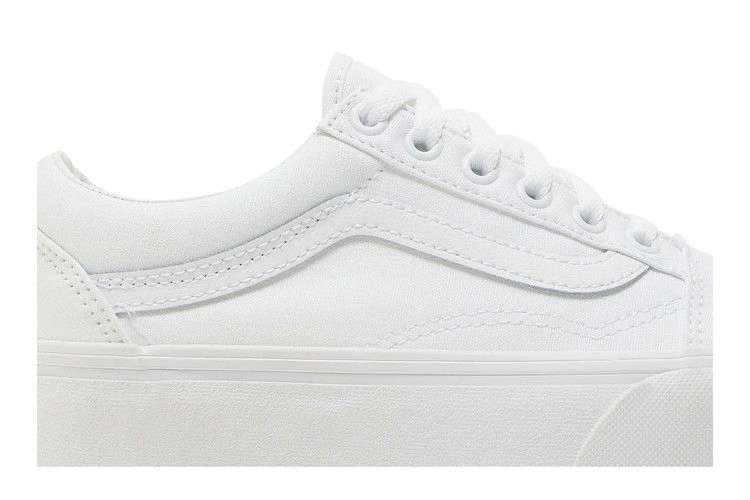 Vans Old Skool Platform 'True White'