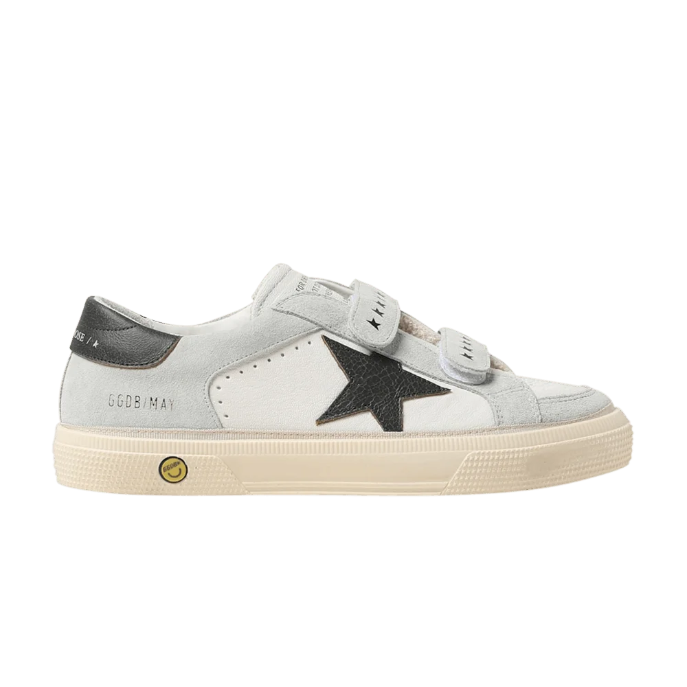 Кроссовки Golden Goose May Kids 'White Ice Green'