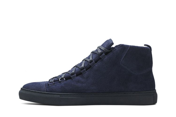 Кроссовки Balenciaga Arena Velvet High 'Blue'