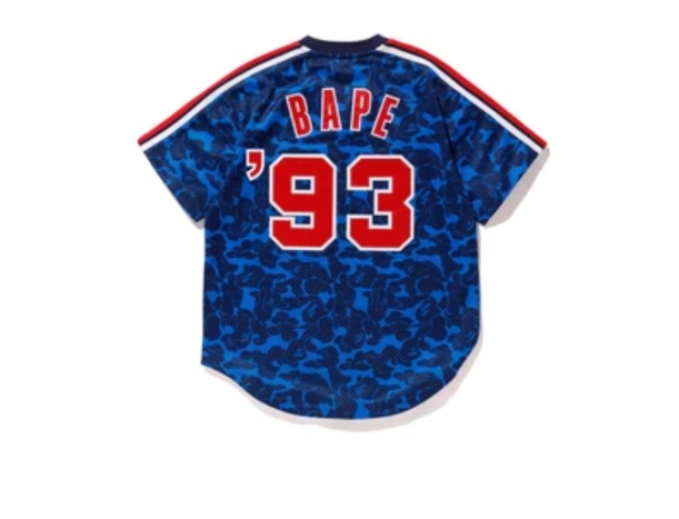 Баскетбольная джерси BAPE x Mitchell & Ness Angels Jersey Navy
