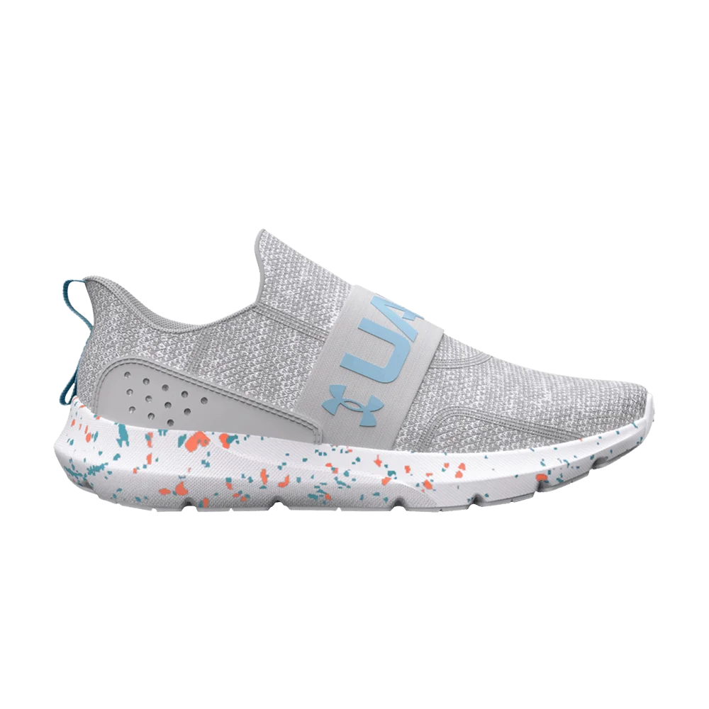 Кроссовки Under Armour Wmns Surge 3 Slip 'Paint Splatter'