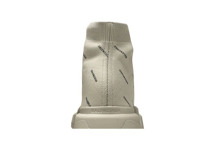 Кроссовки Balenciaga Speed 2.0 Sneaker 'Allover Logo - Sand'