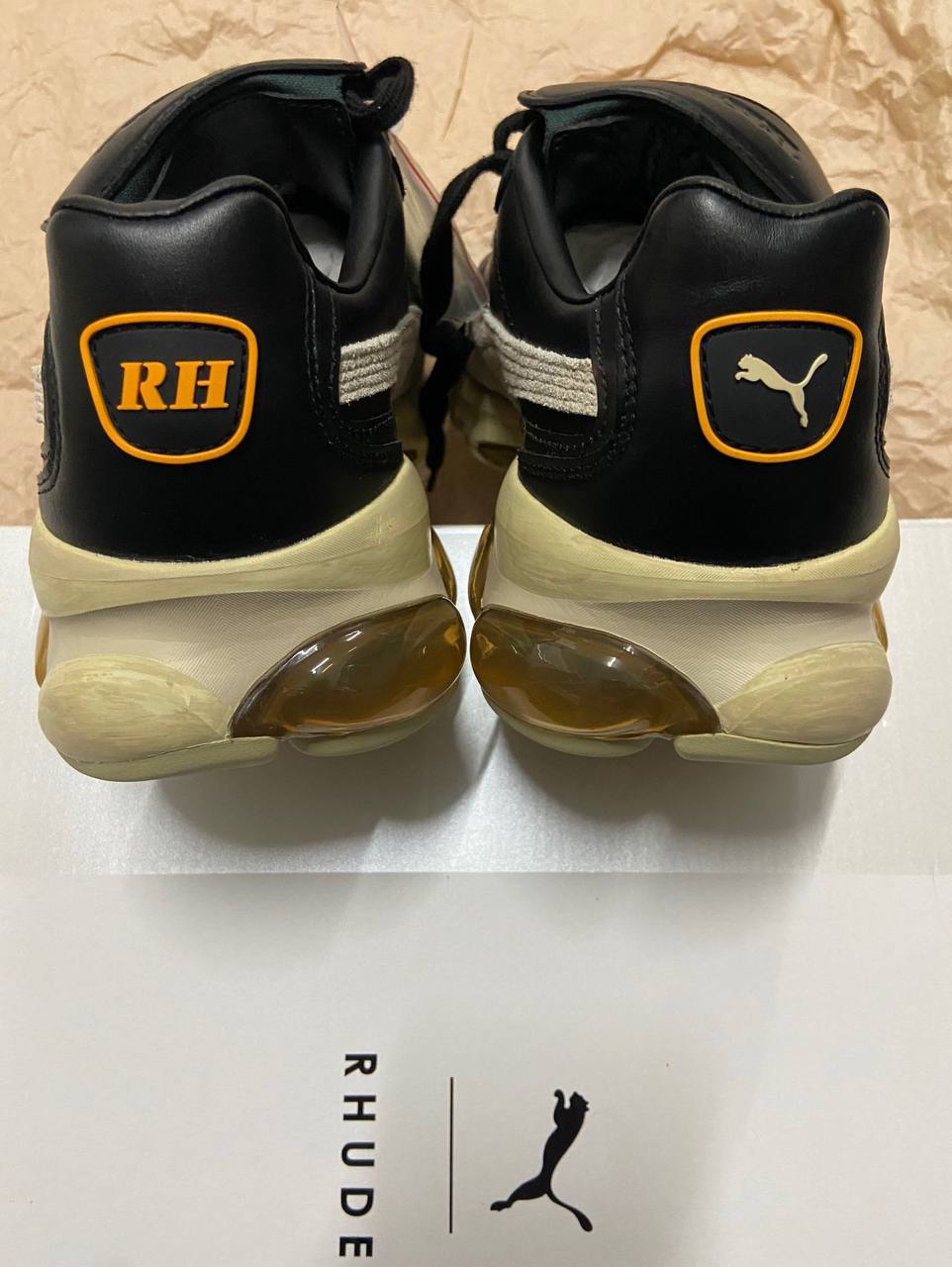Кроссовки Rhude x Puma Cell King Black Oatmeal