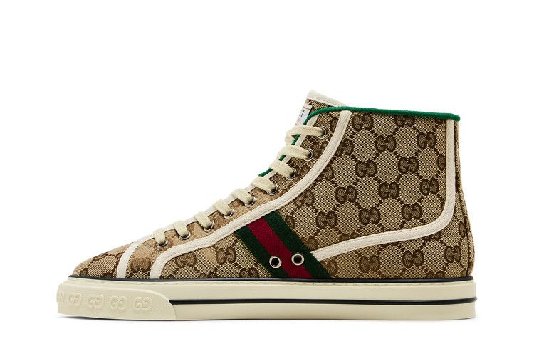 Кроссовки Gucci Tennis 1977 High 'Beige Ebony'