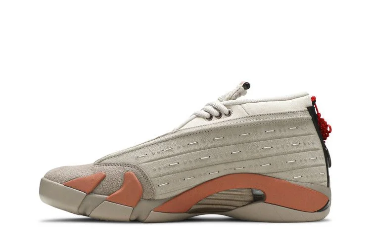 Кроссовки CLOT x Air Jordan 14 Retro Low 'Terracotta'