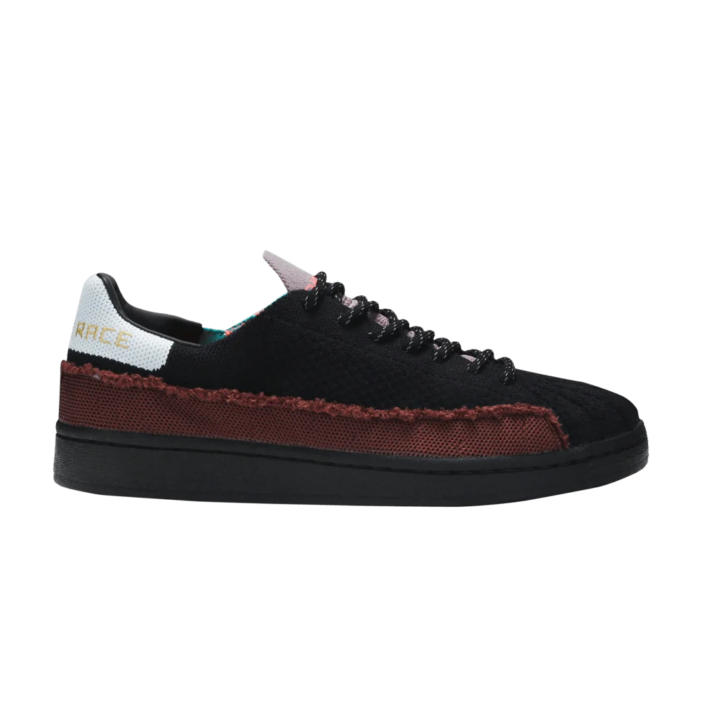 Кроссовки Pharrell x adidas Superstar 'Patchwork - Black'