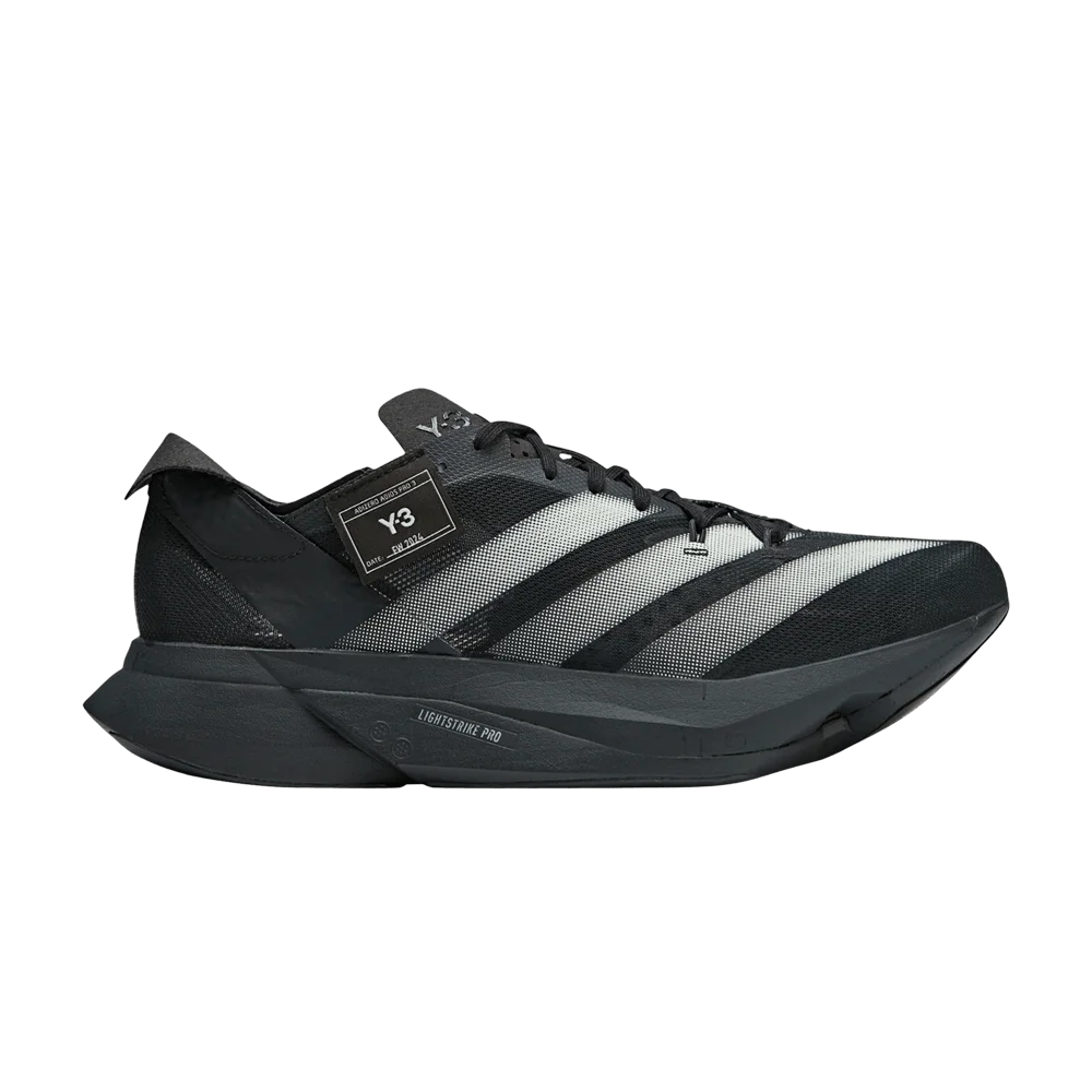 Кроссовки adidas Y-3 Adizero Adios Pro 3 'Black'