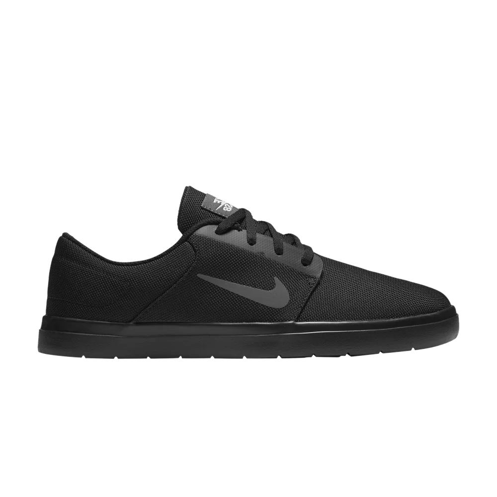 Nike Portmore Ultralight Canvas SB 'Black Dark Grey'