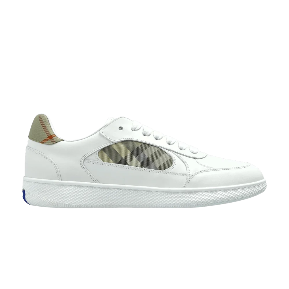 Кроссовки Burberry Check Terrace Sneaker 'Biege'