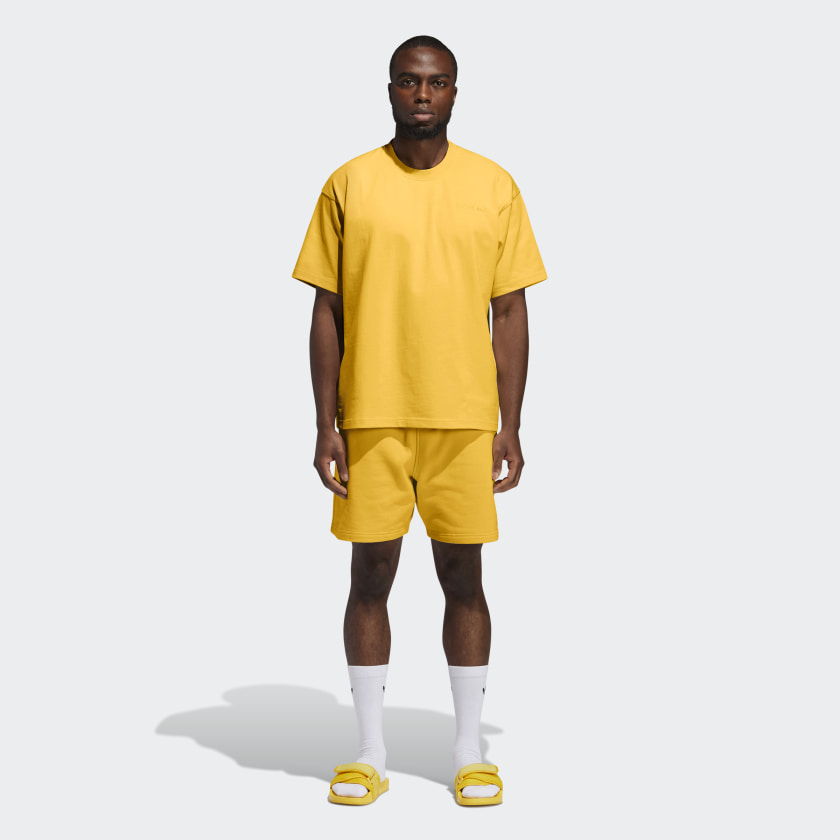 Спортивные шорты adidas Pharrell Williams Basics Sweat Shorts Bold Gold