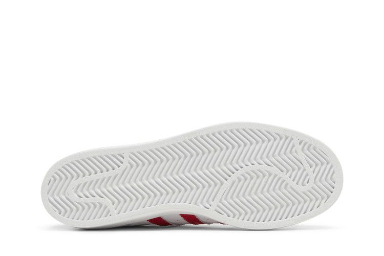 Кроссовки Adidas Superstar J 'White Vivid Red'