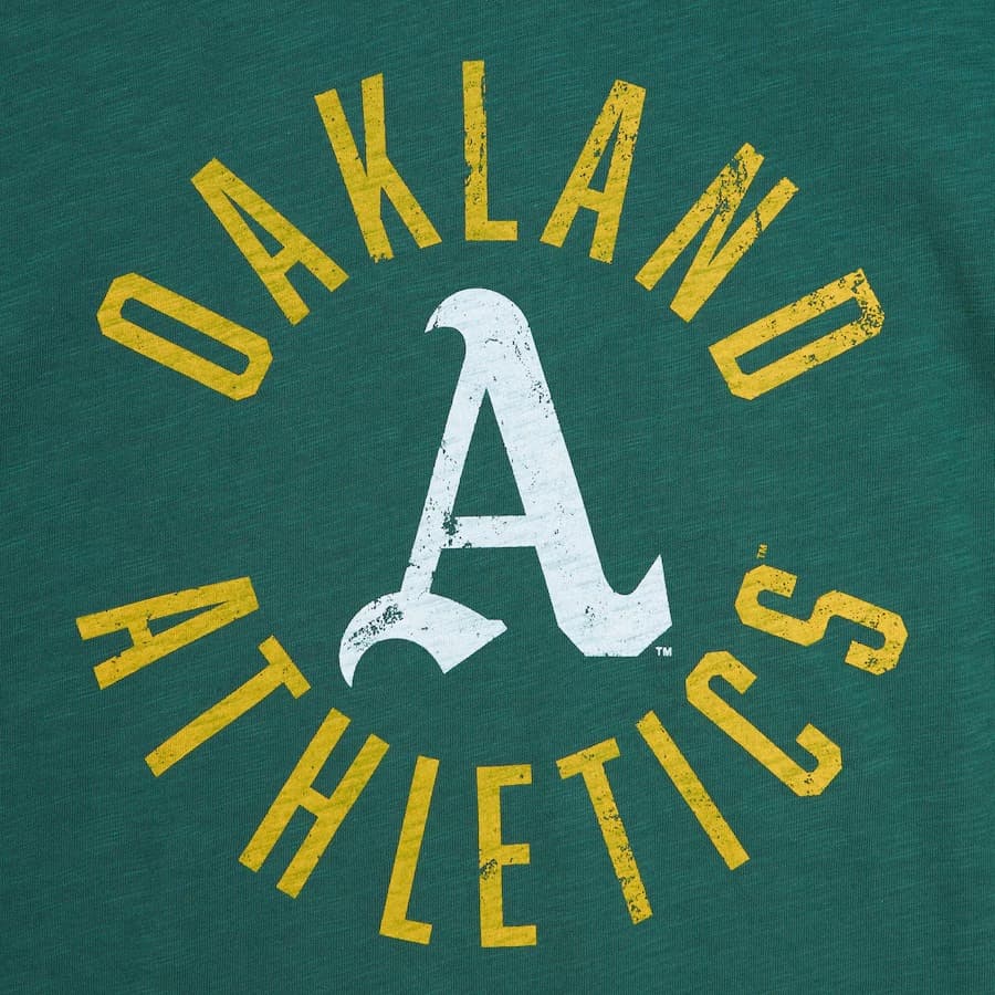 Футболка Mitchell & Ness Green Athletics Legendary Slub T-Shirt
