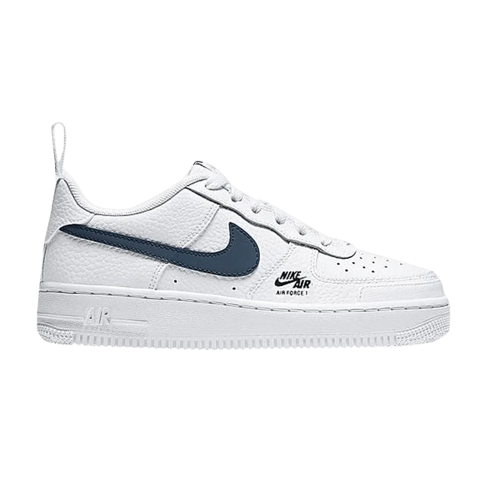 Krossovki-Nike-Air-Force-1-GS-White-Obsidian