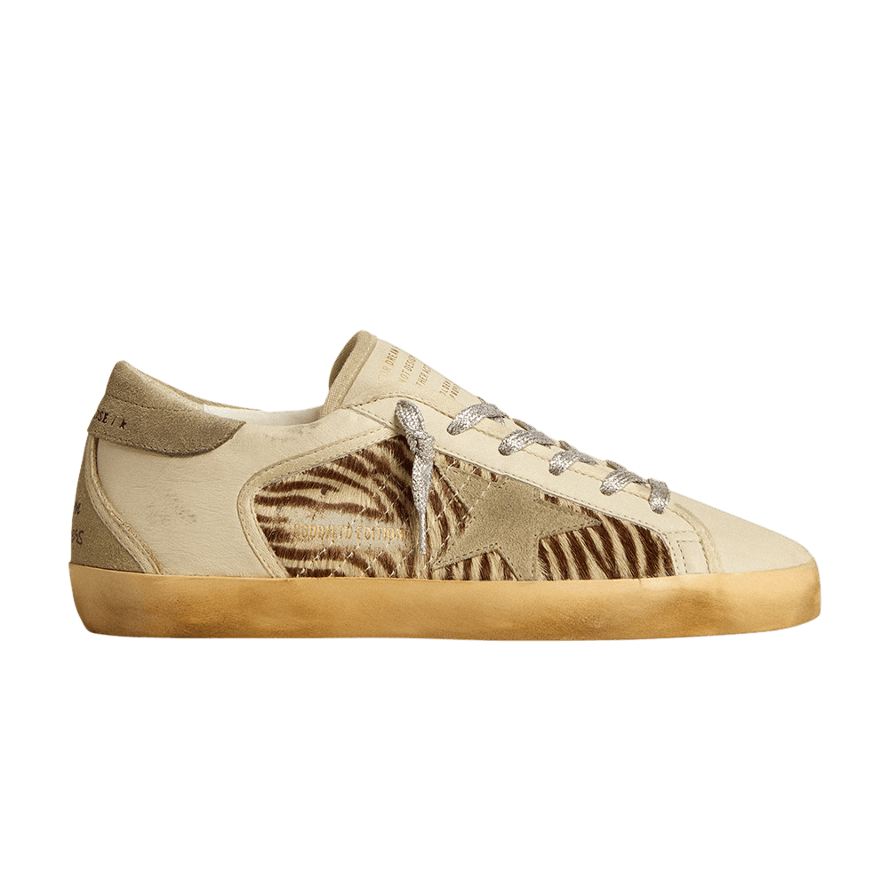 Кроссовки Golden Goose Wmns Superstar 'Zebra Print'