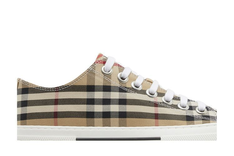 Кроссовки Burberry Wmns Jack Vintage Check Sneaker 'Archive Beige'