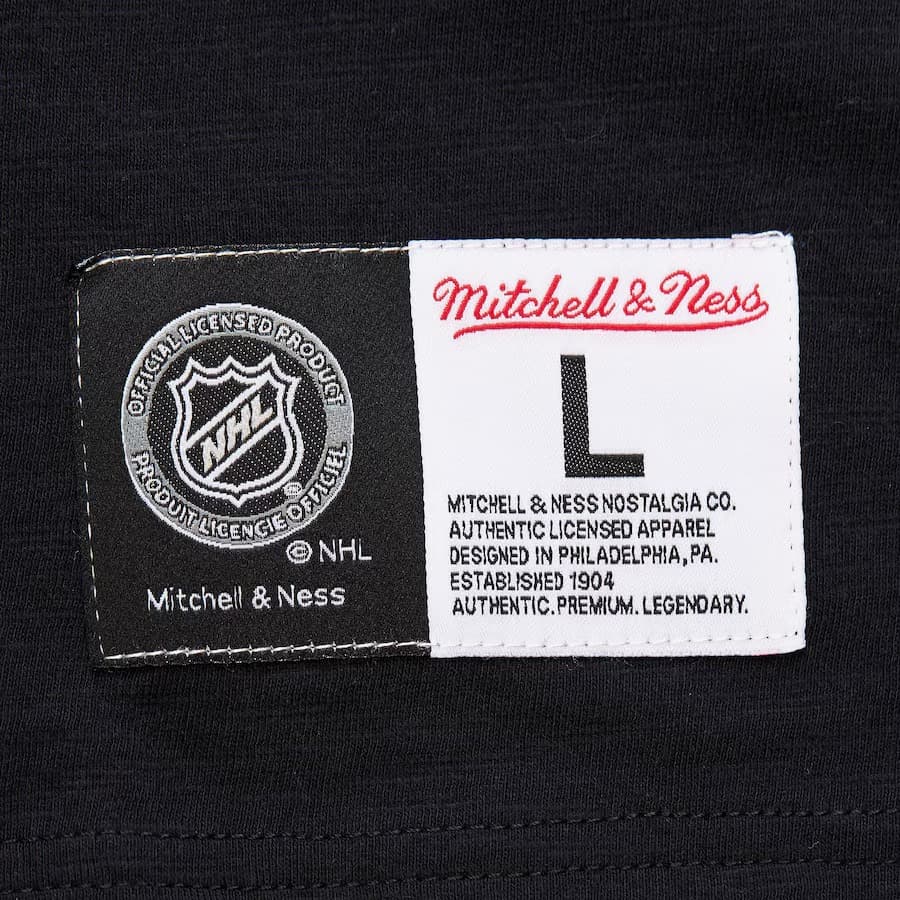 Футболка Mitchell & Ness Black New Jersey Devils Legendary Slub T-Shirt