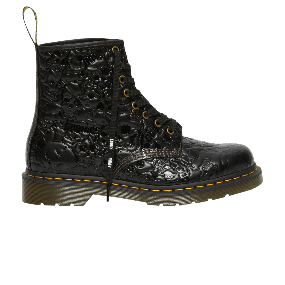 The Goonies x Warner Bros x Dr. Martens 1460 Emboss Leather Lace Up Boot 'NEVER SAY DIE!'