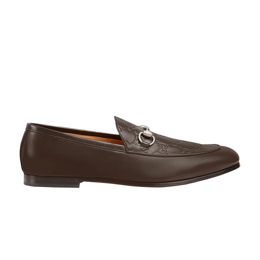 Кроссовки Gucci Horsebit Loafer 'GG Monogram - Brown'