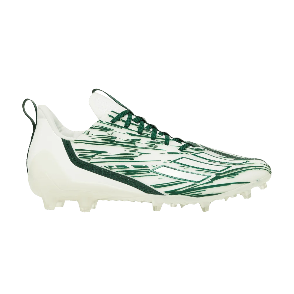 Krossovki-adidas-Adizero-Cleats-White-Dark-Green