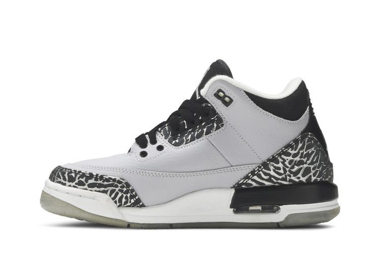 Кроссовки Air Jordan 3 Retro BG 'Wolf Grey'