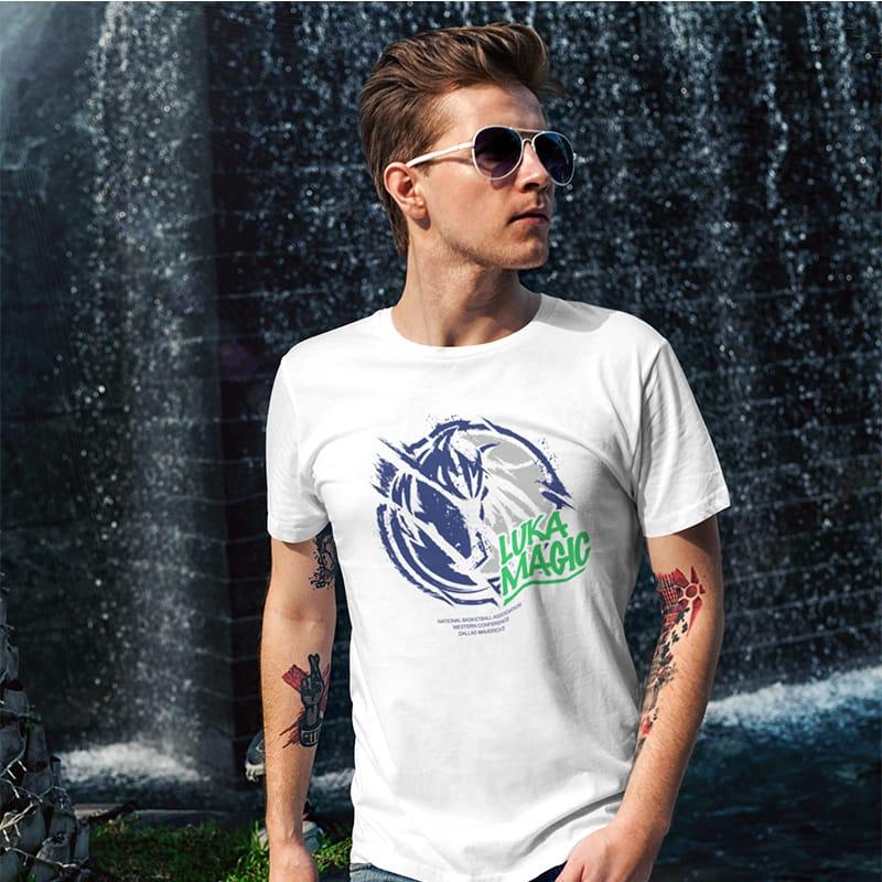 Футболка DPOY inked Dallas Mavericks Luka Doncic T-shirt