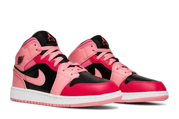 Krossovki-Air-Jordan-1-Mid-GS-Coral-Chalk-7