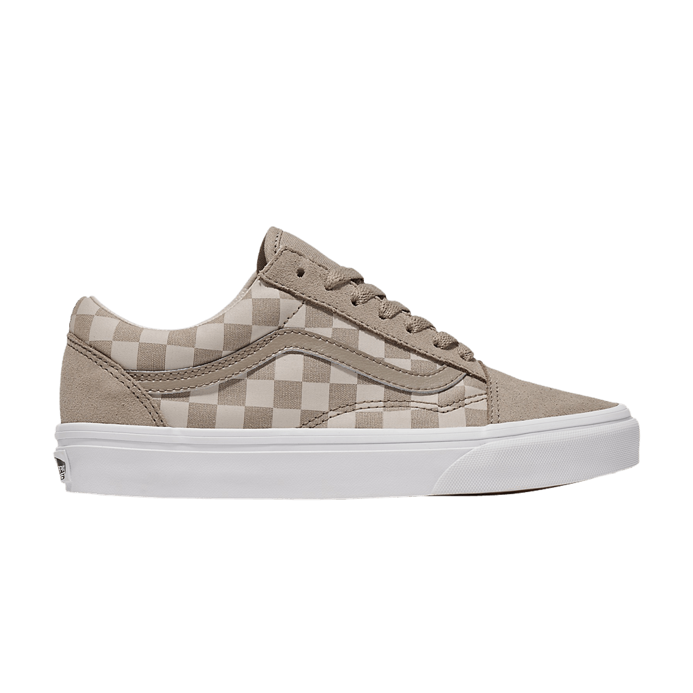 Кроссовки Vans Old Skool 'Checkerboard - Moon Rock Beige'