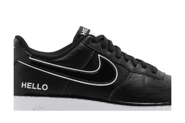 Кроссовки Urbanstar x Nike Air Force 1 '07 LX 'HELLO Pack - Black'